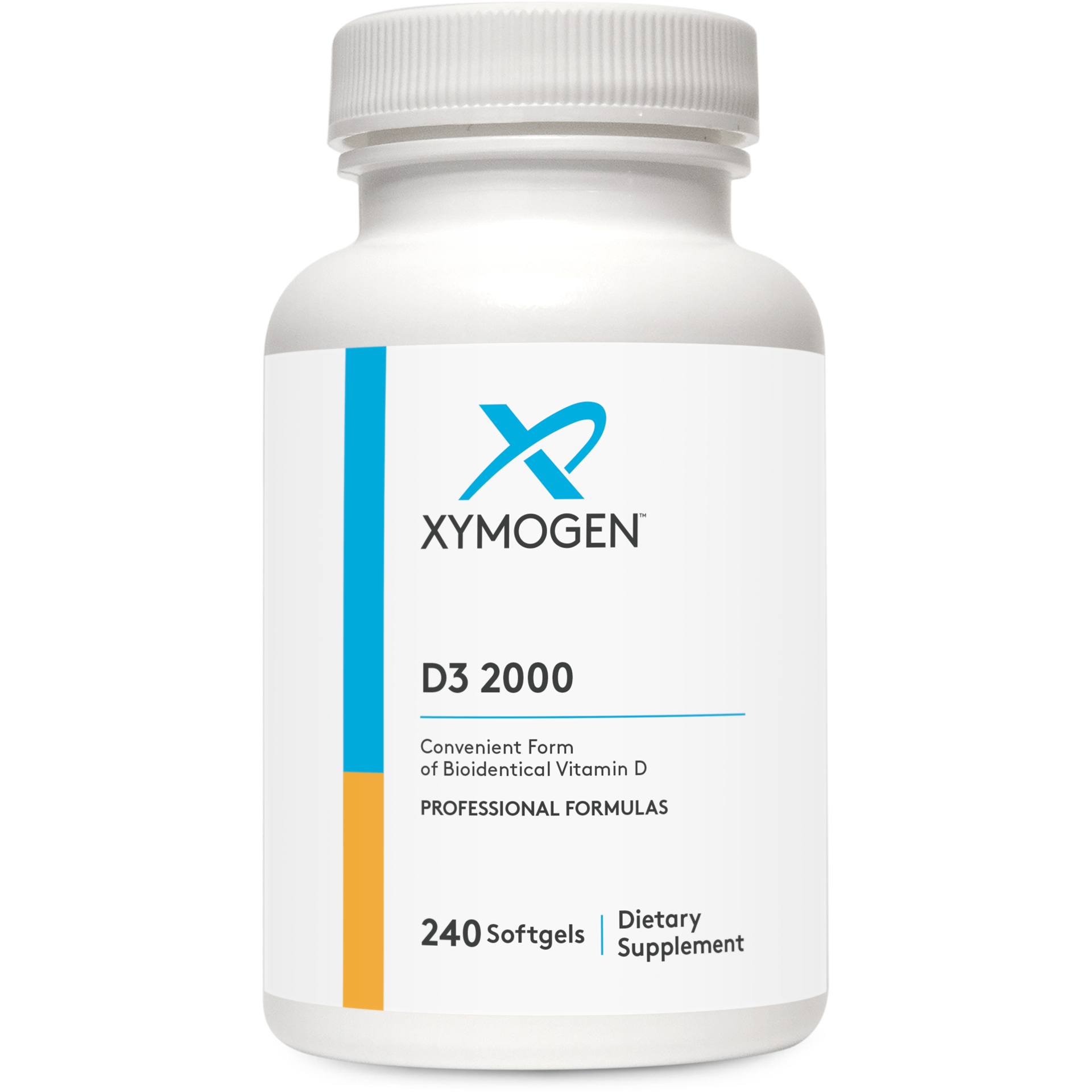 Xymogen, D3 2000 240 Softgels UPC 871149004347 | HiLife Vitamins